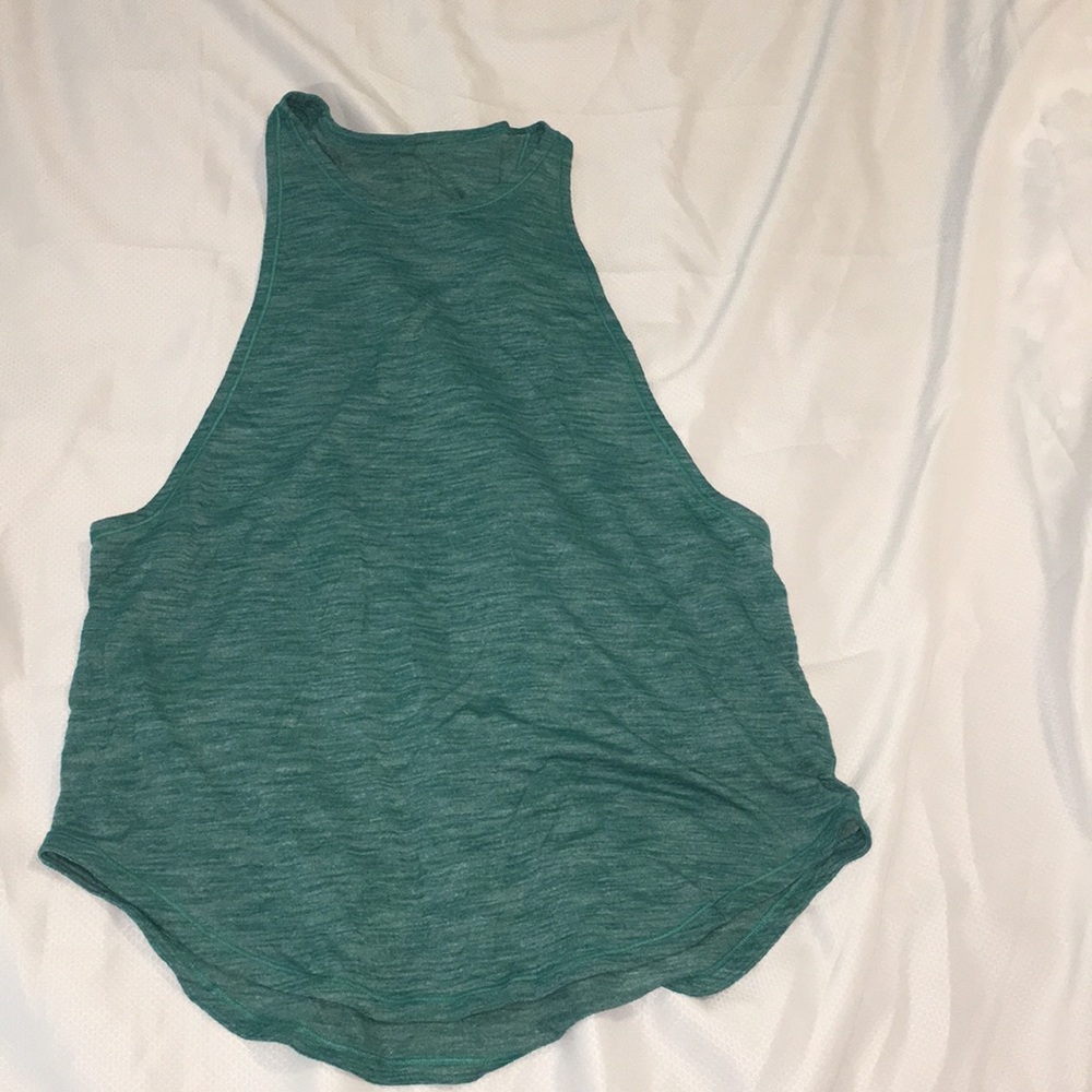 Sea foam green lululemon tank